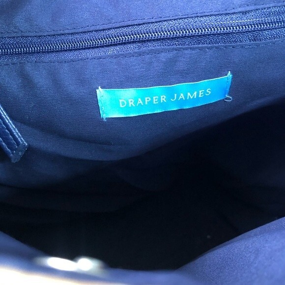 Draper James Everyday Woven Straw Bag with Floral Scarf - Picture 6 of 9